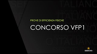 Prove di efficienza fisica  CONCORSO VFP1 [upl. by Ethelbert]