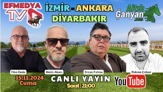 16112024 Cumartesi Diyarbakır İzmir ve Ankara At Yarışları Altılı Ganyan Tahminleri [upl. by Neerihs]