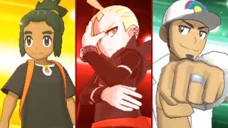 Pokemon Sun and Moon Rival and Kukui Intro Animations [upl. by Mcwherter743]