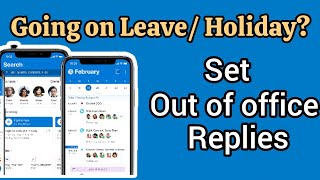 how to set up automatic reply in Outlook  How to set up out of office reply in Microsoft Outlook [upl. by Tawsha844]