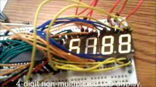 Arduino  ICM7212 LED Display Driver [upl. by Anaili]