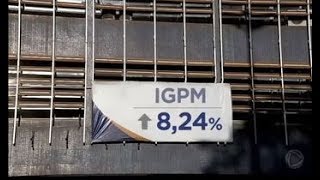 IGPM acumula alta de quase 9 nos últimos 12 meses [upl. by Ashlee]