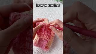 how to crochet handmadeknitting crochet handmade 鉤針圖案 diy handknitting crocheting [upl. by Arbe632]