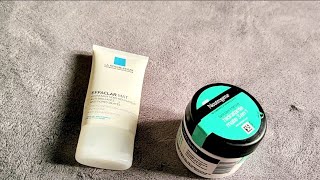 Effaclar MAT vs Neutrogena 3 en 1  comparando hidratante efecto primer [upl. by Elleinahc]