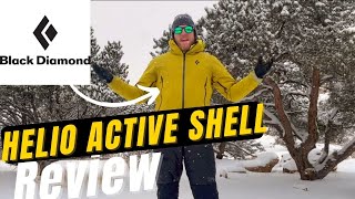 The BEST Jacket Black Diamond Made  Helio Active Shell  Review Finally Revealed [upl. by Darci]