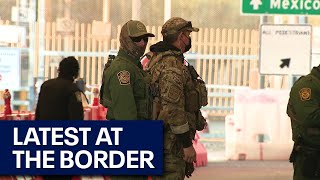 Immigration surge Footage from Lukeville border closure [upl. by Negah]