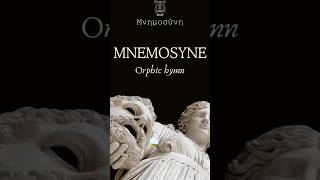 MNEMOSYNE mnemosyne Μνημοσύνη orphic orphichymn motherofthemuses muses titans greekmyth [upl. by Sigismund]