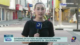 Governo de SC avança na concessão do aeroporto de Jaguaruna [upl. by Pamelina]