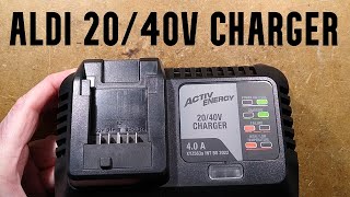 Inside the ALDI Ferrex 2040V battery charger with schematic [upl. by Isia102]