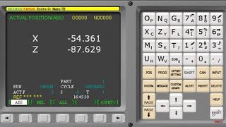 CNC PROGRAMMING IN KANNADA FANUC OPERATING KEYS TRAINING [upl. by Norreht]