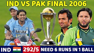 INDIA VS PAKISTAN 3RD ODI 2006 FULL MATCH HIGHLIGHTS  MOST SHOCKING MATCH EVER ROHIT MS DHONI YUVI [upl. by Onra]