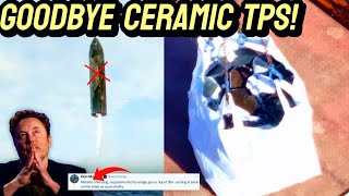 Elon Musk Revealed METALLIC Heat Shield Will END CERAMIC Tiles After Starship Flight 6 Problem [upl. by Dimitri]