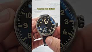 IWC Big Pilot Heritage Limited Edition 8 Days Titanium Corda Completo [upl. by Aerda169]