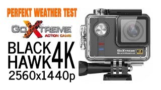 Easypix GoXtreme Black Hawk 4K Camera Perfect Weather Test 2K Original QHD 60fps [upl. by Sanez]