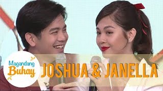 Joshua and Janella share that they talk about their past relationships  Magandang Buhay [upl. by Badger571]