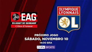 AO VIVO  GUINGAMP VS LYON [upl. by Aititil863]