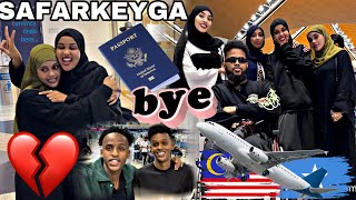 Safarkaygi Ugu Murugada Badnaa Aan Malaysia Kaga Tago Wanii Xiisi Doona Guys ❤️😭✈️ [upl. by Swen423]