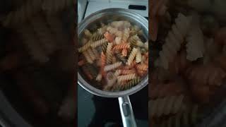 fixing Vegetarian food Pasta with veggie mince sauce [upl. by Symon]