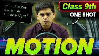 Motion Complete Chapter🔥 CLASS 9th Science NCERT covered  Prashant Kirad [upl. by Anyahs]