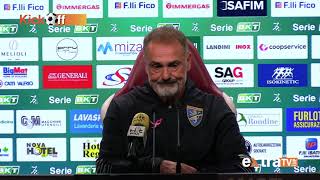 ReggianaFrosinone 20 Vivarini quotSituazione veramente gravequot [upl. by Anikal417]