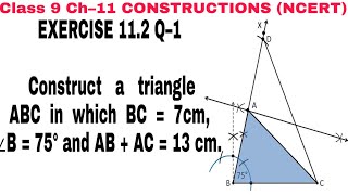 Class 9th NCERT Mathematics Ex112 Q 1 [upl. by Jarret153]