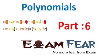 Maths Polynomials part 6 Degree of Zero polynomial CBSE class 9 Mathematics IX [upl. by Kort825]