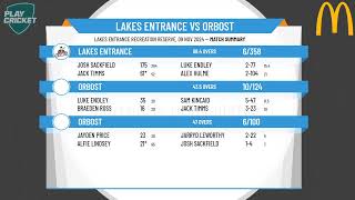 Lakes Entrance v Orbost [upl. by Mattie]