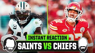 NFL Week 5 MNF Instant Reaction New Orleans Saints vs Kansas City Chiefs [upl. by Riatsala837]