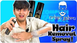 Testing Viral Hair Removal Spray [upl. by Clite]