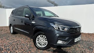 68 Plate SsangYong Turismo 22D ELX 4WD Auto FrasersCars [upl. by Haag252]