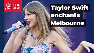 Taylor Swift enchants Melbourne at the biggest show of her career [upl. by Nalehp81]