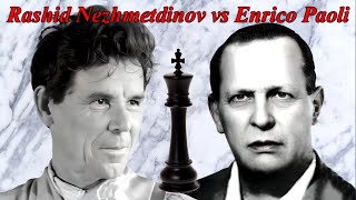 Scacchi 601  Nezhmetdinov vs Paoli  Il Dono più Bello  B95 1954 [upl. by Sonitnatsok]