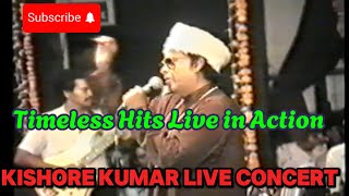 KISHORE KUMAR STAGE PERFORMANCE LIVE  FULL CONCERT Featuring classic hit songs HD 4K [upl. by Aneekat721]