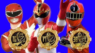 Gashapon Sentai Gears Set 1 Zyuranger Dairanger ToQger GP センタイギア 01 [upl. by Trebloc]