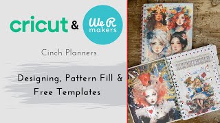 Cricut amp We R Makers Cinch Planners Part 1  Design [upl. by Ornas]