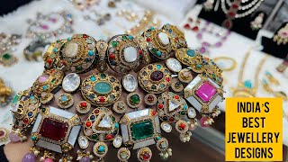 Jewellery Wholesale Market Chandni Chowk DELHI  All Type of Jewellery Imitation Jewelry Collection [upl. by Asselem]