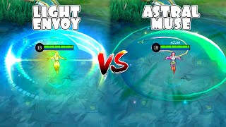 Esmeralda Astral Muse VS Light Envoy Skin Comparison [upl. by Leavelle]