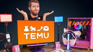 You Wanted a TEMU Gaming Setup…You were wrong [upl. by Yentnuoc]