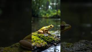 life cycle of the El Rincón stream frog shorts trending viralvideo animallifecycle [upl. by Nesmat]