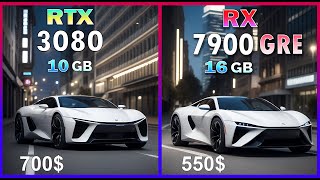 RX 7900 GRE vs RTX 3080 comparison in 50 games at 1440P [upl. by Brien718]