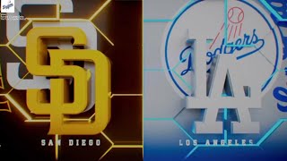 Padres  Dodgers Game 3 MLB the Show 24 [upl. by Aihsetal625]