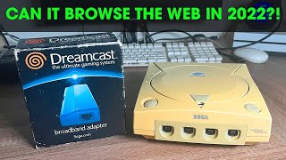 Browsing the Web on the Sega Dreamcast in 2022  Is It Possible [upl. by Etam]