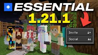 How to Download and Install the Essential Mod for Minecraft 1211 [upl. by Enomsed304]