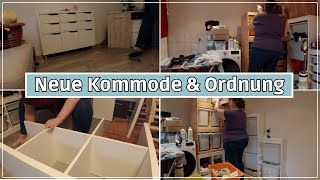 🌟 XXL Putzmotivation Neue Kommode im Wohnzimmer amp Ordnungssystem für die Wäsche 🧹✨ Big Mary [upl. by Nevsa203]