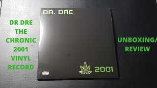 Dr Dre The Chronic 2001 Vinyl Record Review dr dre vinyl records [upl. by Enicar676]