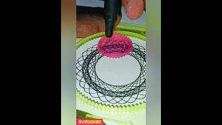 Simple spirograph design satisfying spirograph satisfyingtrendinglikecomment your fav colour [upl. by Dustie]