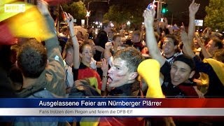 09072014 N Ausgelassene Feier am Nürnberger Plärrer [upl. by Adnilre]