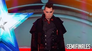 Las segundas oportunidades existen Acheron pasa a la Final  Semifinales 3  Got Talent España 2017 [upl. by Woodman]