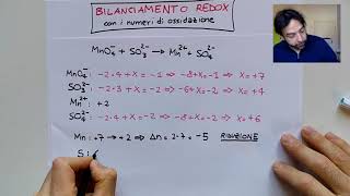 Bilanciamento redox con numeri di ossidazione [upl. by Carmela]