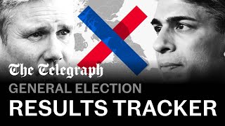 General Election 2024 Results Tracker  The Telegraph [upl. by Reizarf]